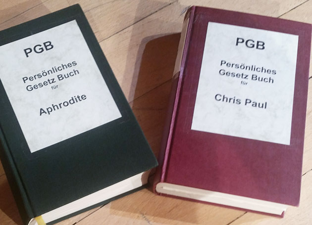 Persoenliche Gesetzbuecher Chris Paul